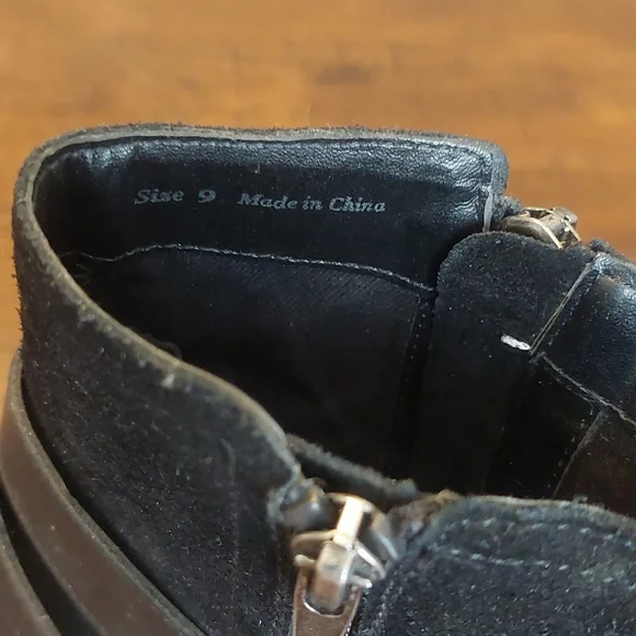 Dolce Vita Black Suede Booties - Picture 6 of 9